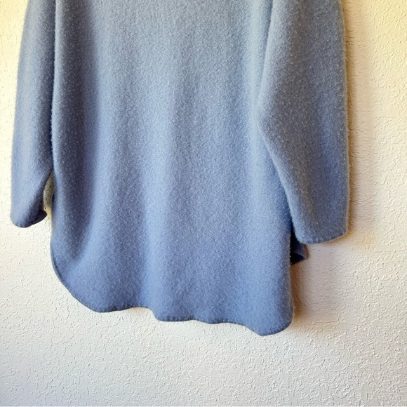 100% Cashmere Boatneck Sweater (Dusty Blue) - Gentle Herd xl - Picture 14 of 15